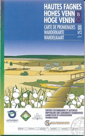 Wandelkaart Hohes Venn - Hoge Venen - Hautes Fagnes | NGI - Nationaal Geografisch Instituut