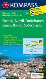 Wandelkaart 253 Samos - Nördlicher Dodekanes | Kompass
