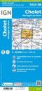Wandelkaart - Topografische kaart 1424SB Cholet | IGN - Institut Géographique National
