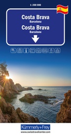 Wegenkaart - landkaart Costa Brava / Barcelona | Kümmerly & Frey