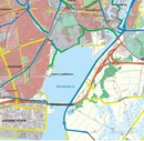 Wegenkaart - landkaart Denemarken + Margrietenroute | Scanmaps