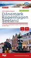 Fietskaart DK3 ADFC Radtourenkarte Dänemark - Kopenhagen - Seeland - Denemarken | BVA BikeMedia