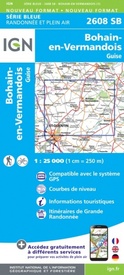 Wandelkaart - Topografische kaart 2608SB Bohain-en-Vermandois, Guise | IGN - Institut Géographique National