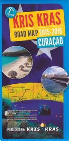 Wegenkaart - landkaart Curaçao | Kris Kras Publishing