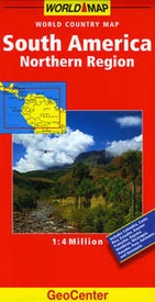 Wegenkaart - Landkaart South America Northern Region | World Map