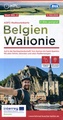 Fietskaart BEL2 ADFC Radtourenkarte Wallonië - Ardennen - België | BVA BikeMedia