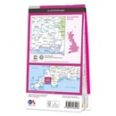 Wandelkaart - Topografische kaart 201 Landranger Plymouth & Launceston, Tavistock & Looe | Ordnance Survey