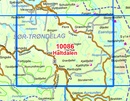 Wandelkaart - Topografische kaart 10086 Norge Serien Haltdalen | Nordeca