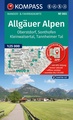 Wandelkaart 003 Allgäuer Alpen - Kleinwalsertal | Kompass