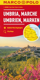 Wegenkaart - landkaart 08 Umbrien - Umbrië, Marche - Marken | Marco Polo
