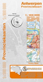 Wegenkaart - landkaart Provinciekaart Antwerpen | NGI - Nationaal Geografisch Instituut