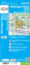 Wandelkaart - Topografische kaart 2344ET Montagne Noire est | IGN - Institut Géographique National
