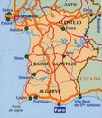 Wegenkaart - landkaart 593 Zuid Portugal - Algarve | Michelin