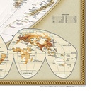 Wereldkaart 27 Politiek & antiek, 185 x 122 cm | National Geographic