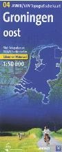 Fietskaart - Wandelkaart 04 Groningen oost (Topografisch) | ANWB
