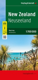 Wegenkaart - landkaart Nieuw-Zeeland | Freytag & Berndt