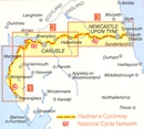 Fietskaart Hadrian's Cycleway - Ravenglass to South Shields | Sustrans