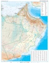Wegenkaart - landkaart Oman en Verenigde Arabische Emiraten | Gizi Map