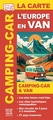 Camperkaart L'Europe en van & camping-car, la carte - Les plus beaux road trips | Suzac Editions