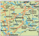 Wandelkaart - Topografische kaart 11 Wuppertal und umgebung | GeoMap
