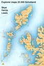 Wandelkaart - Topografische kaart 412 Explorer Skye, Sleat | Ordnance Survey