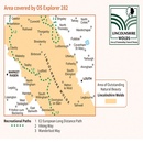 Wandelkaart - Topografische kaart 282 OS Explorer Map Lincolnshire Wolds North | Ordnance Survey