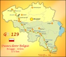 Wandelgids 129 GR 129 sud La Belgique en diagonale 2 Dinant - Arlon | Grote Routepaden