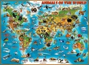 Kinderpuzzel Animals of the world 300 XXL (Dieren van de Wereld) | Ravensburger