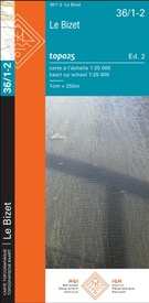  36/1-2 Topo25 Le Bizet | NGI - Nationaal Geografisch Instituut1