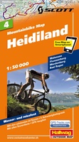 Heidiland MTB kaart