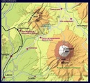 Wandelkaart trekkingmap Cotopaxi - Ecuador | Climbing-map