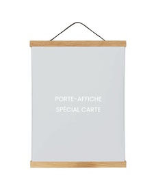 ★ Speciale  (kraskaart)  magnetische posterhouder | Verticaal - Portrait | 53 cm | 1020 Dégustations