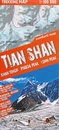 Wandelkaart - Wegenkaart - landkaart Trekking map Tian Shan - Tien Shan | TerraQuest