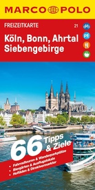 Wegenkaart - landkaart 21 Marco Polo Freizeitkarte Köln, Bonn, Ahrtal, Siebengebirge | MairDumont