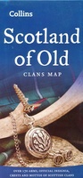 Scotand of  Old - Clans map