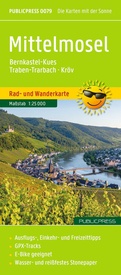Fietskaart - Wandelkaart 079 Mittelmosel Bernkastel-Kues | Public Press
