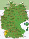 Fietskaart ADFC Regionalkarte Elsass - Oberrhein Nord - Elzas en Vogezen | BVA BikeMedia