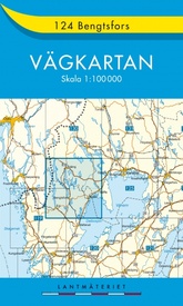 Wegenkaart - landkaart 124 Vägkartan Bengtfors | Lantmäteriet
