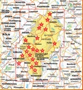 Wegenkaart - landkaart D06 Hessen | Marco Polo