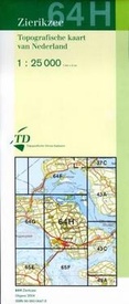 Topografische kaart 64H Zierikzee | Kadaster