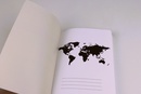 Reisdagboek Notitieboekje A5 wereld vintage | Craenen
