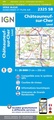 Wandelkaart - Topografische kaart 2325SB Châteuneuf-sur-Cher, Levet | IGN - Institut Géographique National