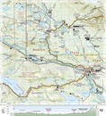 Wandelgids 1513 Topographic Map Guide Appalachian Trail – Pleasant Pond to Katahdin | National Geographic
