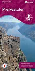Wandelkaart 2631 Turkart Preikestolen | Nordeca