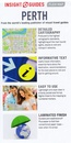 Stadsplattegrond - Wegenkaart - landkaart Fleximap Perth | Insight Guides