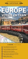 Europe Voyage en train Cartotrain | Europa