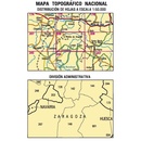 Topografische kaart 208 MT50 Uncastillo | CNIG - Instituto Geográfico Nacional1