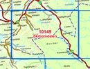 Wandelkaart - Topografische kaart 10149 Norge Serien Skibotndalen | Nordeca