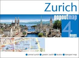 Stadsplattegrond Popout Map Zurich | Compass Maps