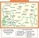 Wandelkaart - Topografische kaart 242 Explorer  Telford, Ironbridge, the Wrekin  | Ordnance Survey